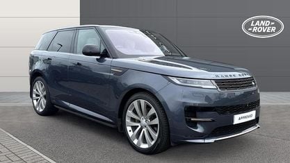 Begagnad Land Rover Range Rover Sport Autobiography 400 HK (294 kW) 2023 Blå SUV