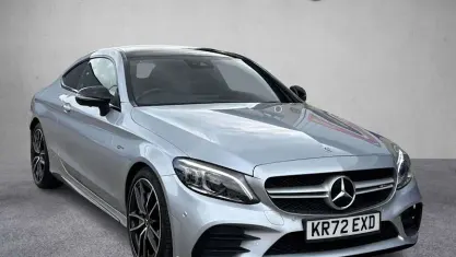 Used Mercedes C43 AMG Premium Plus 390 HP (286 kW) 2023 Silver Coupe