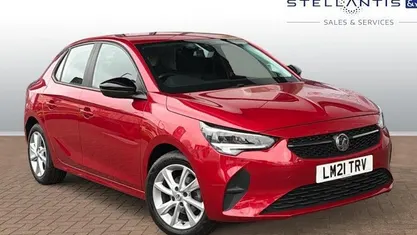 Used Vauxhall Corsa 75 HP (55 kW) 2021 Red Hatchback