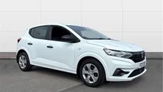 White Used 2021 Dacia Sandero Essentiel Hatchback | £8,877 (Fair price)