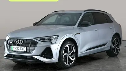 Used Audi e-tron Black Edition 230 kW (313 HP) 2022 Silver SUV