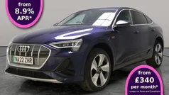 Used 2023 Audi e-tron Sportback S-Line SUV | £23,651 (Fair price)