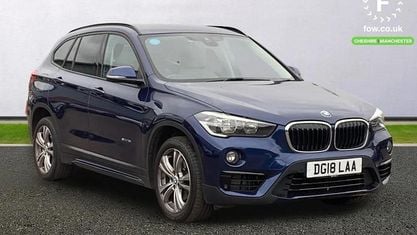 Używany BMW X1 Sport Line 140 KM (102 kW) 2018 Niebieski SUV