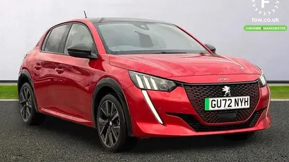 Red Used 2023 Peugeot e-208 GTi Hatchback | £13,999 (Fair price)