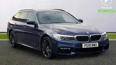 Blue Used 2018 BMW 520 M Sport Estate | £17,799 (Fair price)