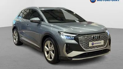 Blue Used 2021 Audi Q4 e-tron S-Line SUV | £20,649 (Good price)