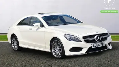 Used Mercedes CLS350 AMG Line Premium Plus 258 HP (189 kW) 2016 White Coupe