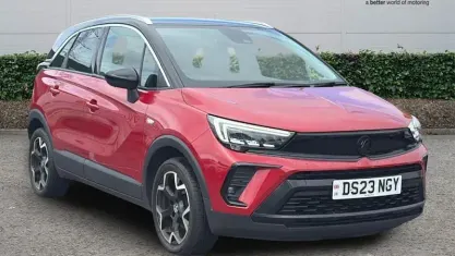 Used Vauxhall Crossland Ultimate 110 HP (80 kW) 2023 Red SUV