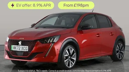 Red Used 2022 Peugeot e-208 GTi Hatchback | £12,906 (Fair price)
