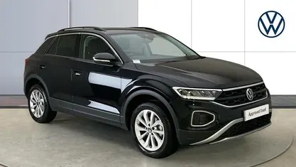 Black Used 2025 VW T-Roc Match SUV | £25,476 (Fair price)