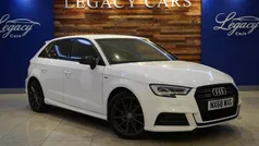 Used 2018 Audi A3 Sportback Black Edition Hatchback | £10,990 (Fair price)