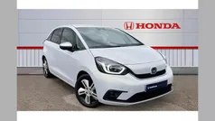 Sunlight white Used 2021 Honda Jazz Hybrid Hatchback | £15,356 (Fair price)