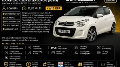 Used Citroën C1 Flair 68 HP (50 kW) 2017 Hatchback