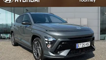 Used Hyundai Kona N Line 137 HP (100 kW) 2025 Grey SUV