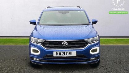 Używany VW T-Roc R-line 150 KM (110 kW) 2020 Niebieski SUV