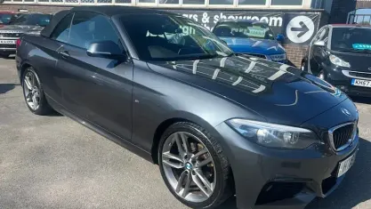 Used BMW 218 M Sport 150 HP (110 kW) 2018 Grey Cabriolet