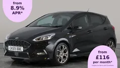 Black Used 2019 Ford Fiesta ST-Line Hatchback | £8,950 (Fair price)