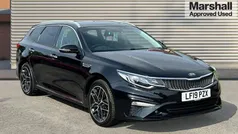Black Used 2019 Kia Optima 3 Estate | £10,070 (Fair price)