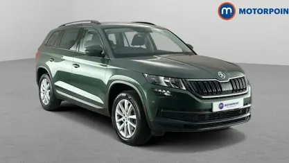 Used Skoda Kodiaq SE 150 HP (110 kW) 2021 Green SUV