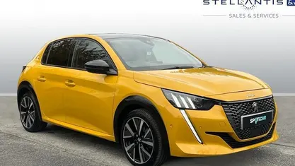 Yellow Used 2022 Peugeot 208 GTi Hatchback | £12,465 (Fair price)