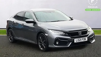 Used Honda Civic SR 126 HP (92 kW) 2021 Grey Hatchback