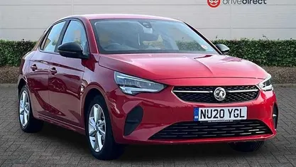 Used Vauxhall Corsa 75 HP (55 kW) 2020 Red Hatchback