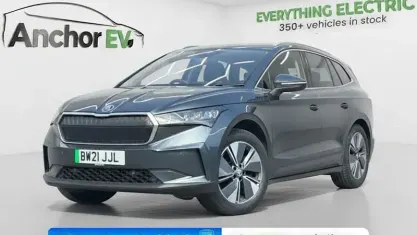 Używany Skoda Enyaq iV Lounge 150 kW (204 KM) 2021 Szary SUV