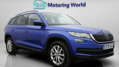 Used Skoda Kodiaq SE 150 HP (110 kW) 2020 Blue SUV