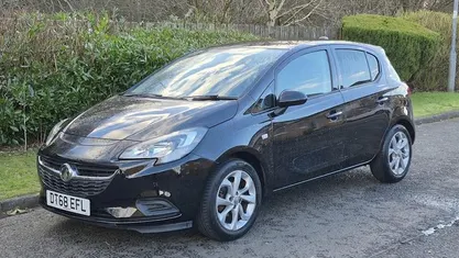 Used Vauxhall Corsa Sport 90 HP (66 kW) 2018 Black Hatchback