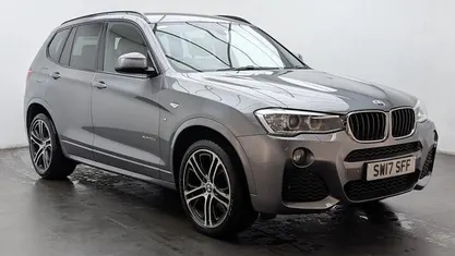 Grey Used 2017 BMW X3 M Sport SUV | £16,150 (Fair price)