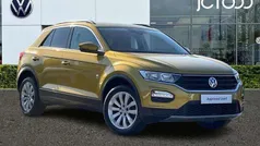 Yellow Used 2019 VW T-Roc SE SUV | £14,765 (Fair price)