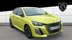 Yellow Used 2023 Peugeot 208 Allure Hatchback | £14,994 (Fair price)