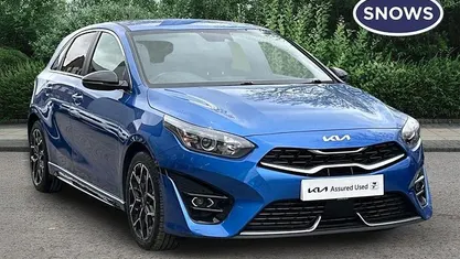 Used Kia Ceed GT-Line 160 HP (117 kW) 2023 Blue Hatchback