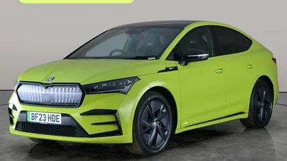 Used Skoda Enyaq iV vRS 219 kW (299 HP) 2023 Green SUV