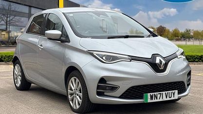 Usado Renault Zoe Iconic 80 kW (109 HP) 2021 Cinzento Citadino