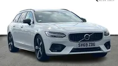 Ice white Used 2019 Volvo V90 R-Design Estate | £21,990 (Fair price)