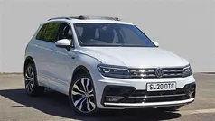 White Used 2020 VW Tiguan R-line SUV | £22,560 (Fair price)
