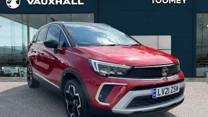 Używany Vauxhall Crossland Ultimate 131 KM (96 kW) 2021 Czerwony SUV