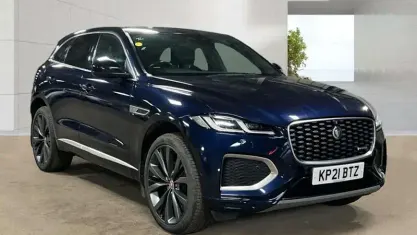 Used Jaguar F-Pace R-Dynamic 204 HP (150 kW) 2021 Blue SUV