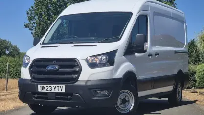 Used Ford Transit 131 HP (96 kW) 2023 White Van