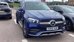 Blue Used 2020 Mercedes GLE300 AMG Line Premium SUV | £38,000 (Fair price)