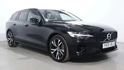 Used Volvo V60 R-Design 340 HP (250 kW) 2021 Black Estate