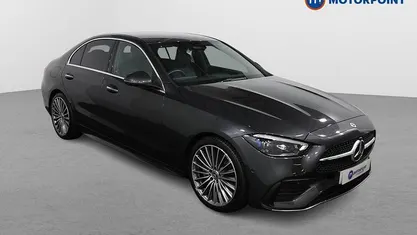 Grey Used 2022 Mercedes C200 AMG Line Premium Sedan | £27,349 (Fair price)