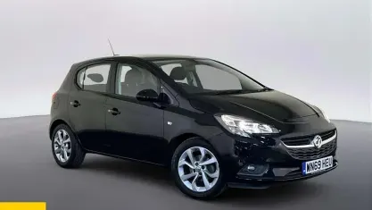 Gebraucht Vauxhall Corsa 90 PS (66 kW) 2019 Schwarz Kleinwagen