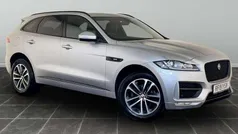 Silver Used 2019 Jaguar F-Pace R-Sport SUV | £18,495 (Fair price)