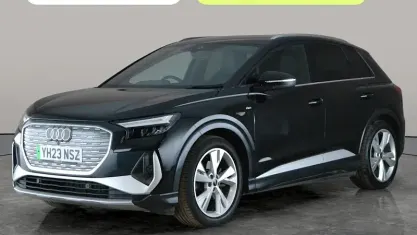 Used Audi Q4 e-tron S-Line 125 kW (170 HP) 2022 Black SUV