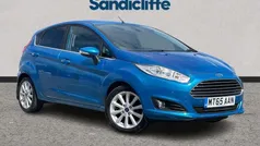 Blue Used 2017 Ford Fiesta Titanium Hatchback | £5,650 (Good price)
