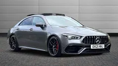 Grey Used 2021 Mercedes CLA45 AMG Coupe | £38,981 (Good price)