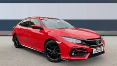 Red Used 2021 Honda Civic Sport Hatchback | £15,523 (Fair price)