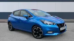 Blue Used 2021 Nissan Micra Acenta Hatchback | £12,684 (Fair price)
